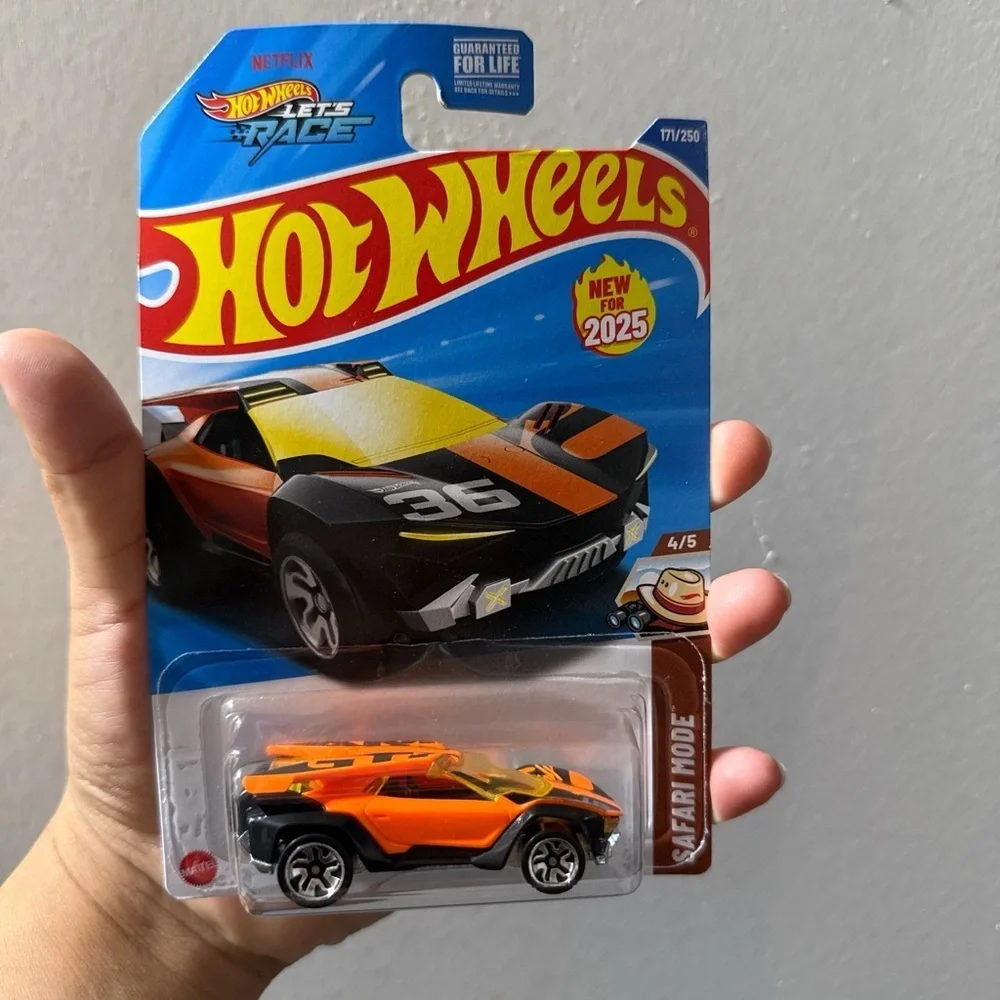 Hot Wheels Orange and Black Drift Car